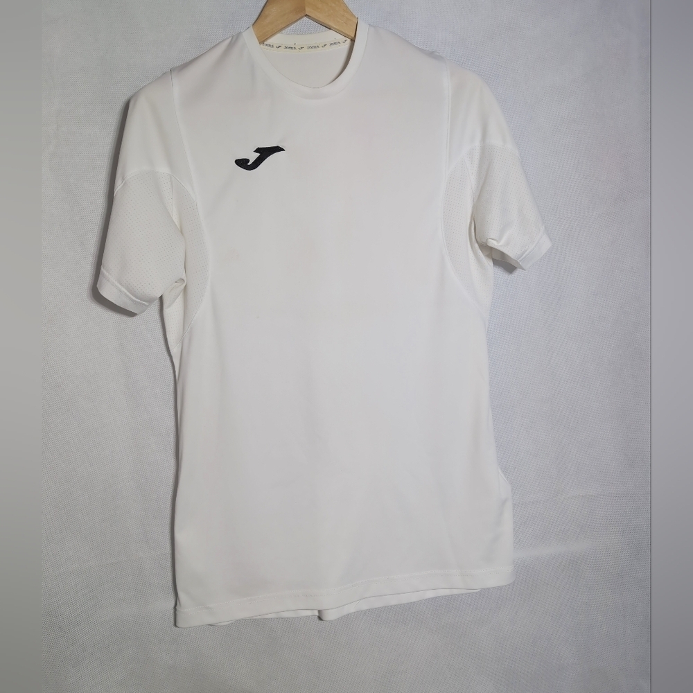 Joma Soccer Men's White Athletic Shirt M